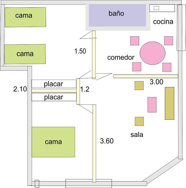 Apart 1452 Apartman Fray Bentos Kültér fotó